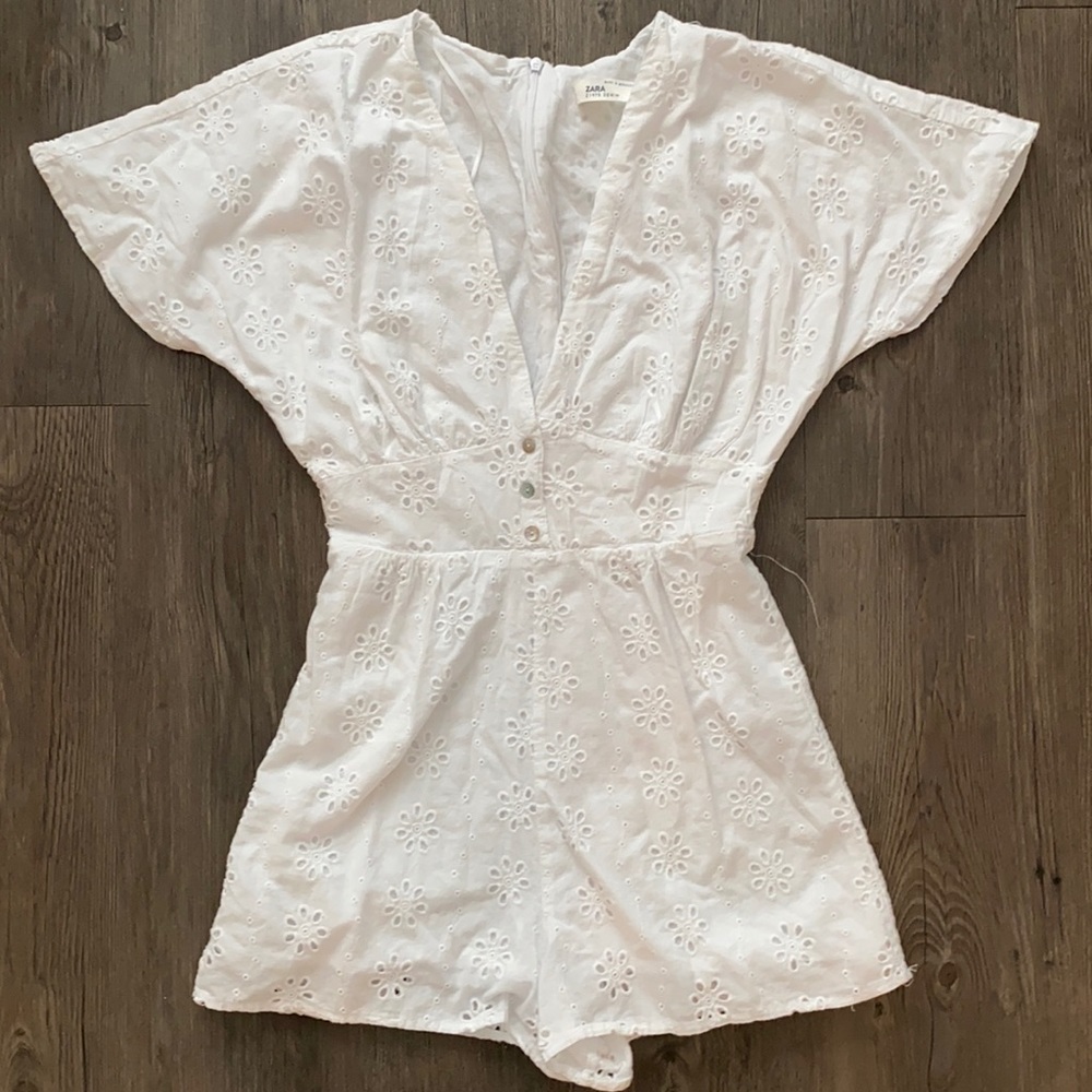 🌸Zara White Romper
